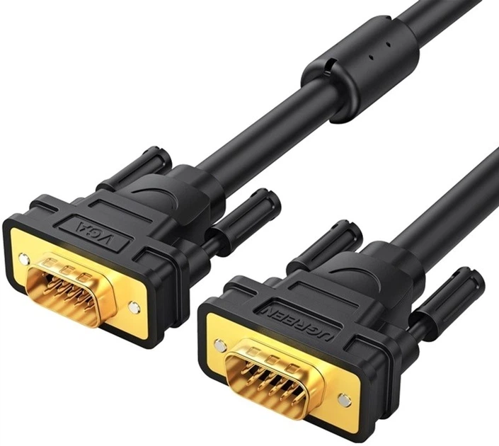 Кабель Ugreen VGA - VGA 3+6 жил 15 м (11634) - Фото 1 Кабель Ugreen VGA - VGA 3+6 жил 15 м (11634) - зображення 1