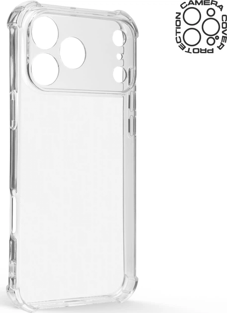 Чохол для смартфона Apple iPhone 17 Pro Max ArmorStandart AIR Force Clear (ARM92372) - Фото 2 Чохол для смартфона Apple iPhone 17 Pro Max ArmorStandart AIR Force Clear (ARM92372) - зображення 2
