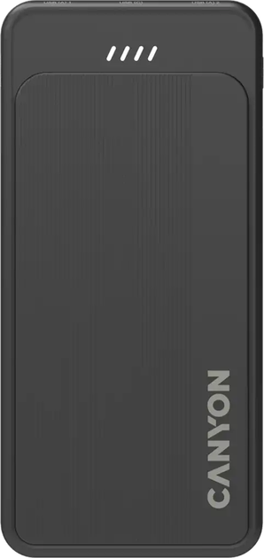 Powerbank Canyon OnPower 100 10000 mAh 12W Black (CNS-CPB100B) - Zdjęcie 1 Powerbank Canyon OnPower 100 10000 mAh 12W Black (CNS-CPB100B) - obraz 1