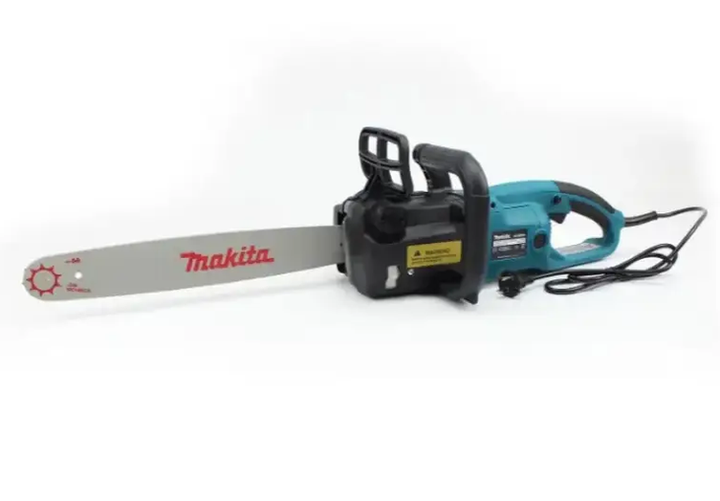 Электропила Makita UC4030A 2000 Вт цепная пила 220 В сетевая шина 400 мм 13 м/с для дерева бревен дров обрезка веток сада строительства с тормозом блокировкой включения - изображение 9