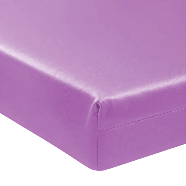 Простирадло на гумці MirSon Satin Light Pro 10-018 Lilac 70х130 + 10 см (2200011023793) - Фото 1 Простирадло на гумці MirSon Satin Light Pro 10-018 Lilac 70х130 + 10 см (2200011023793) - зображення 1