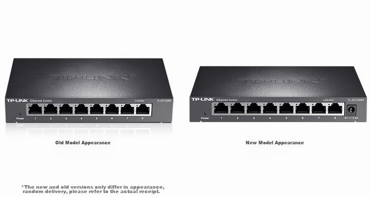 Коммутатор TP-LINK TL-SG1008D, 8 портов Gigabit, металлический корпус - изображение 8