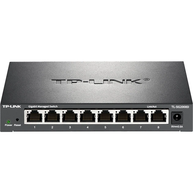 Коммутатор TP-LINK TL-SG2008D 8 портов гигабитный облачный - изображение 2