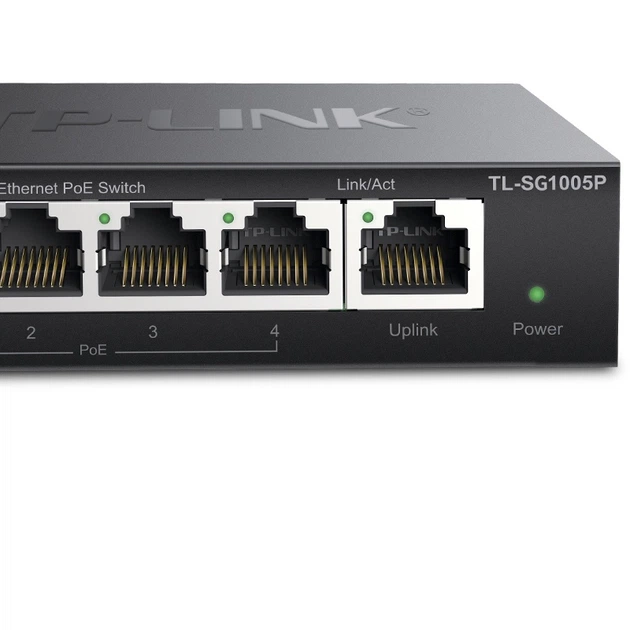 Коммутатор TP-LINK TL-SG1005P 5-портовый гигабитный PoE - изображение 3