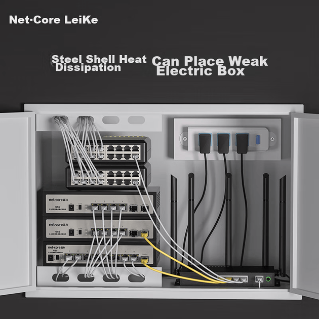 Коммутатор Netcore GS9 управляемый на 8 портов 2.5G и SFP+ 10G - изображение 7
