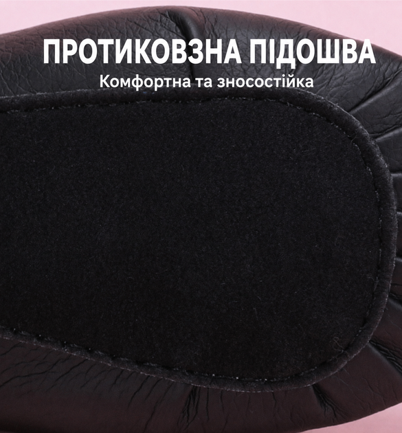 Балетки дитячі для танців із PU-матеріалу, м'яка шкіряна підошва, р. 25, устілка 15,5 см, білі - зображення 6