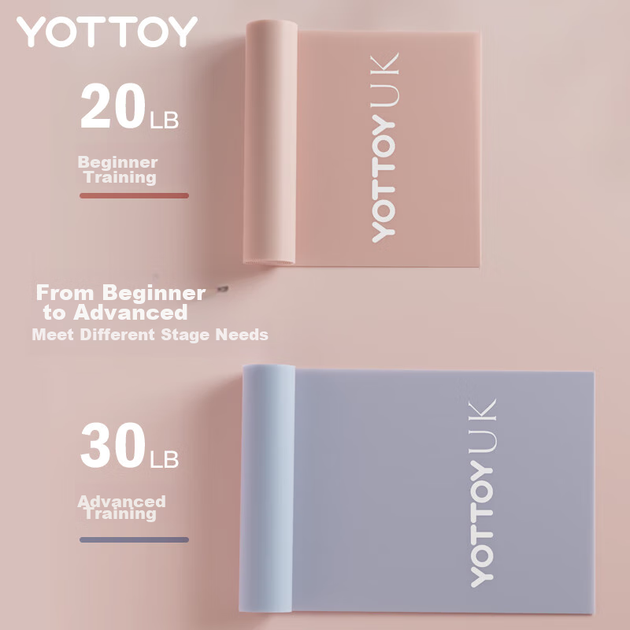 Еспандер для йоги Yottoy, відкривач для плечей, формувач спини, фітнес-тренувальний еспандер для розтяжки м'язів для жінок, еспандер для підняття сідниць - зображення 6