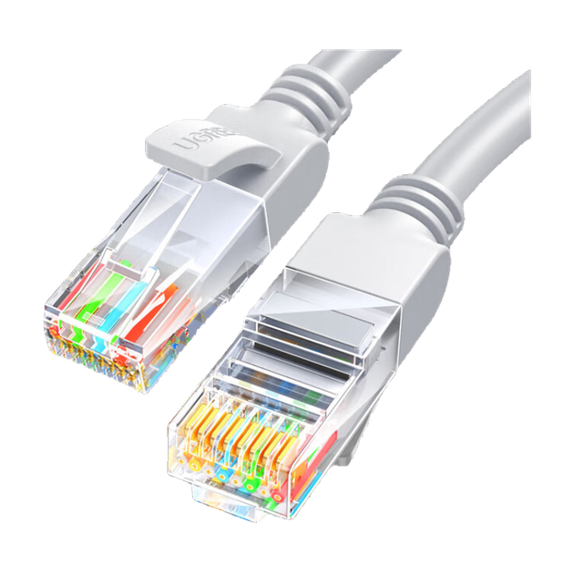 Патч-корд Ugreen NW103 Cat 5e 1 Гбіт/с 15 м Сіро-білий (45476) - Фото 4 Патч-корд Ugreen NW103 Cat 5e 1 Гбіт/с 15 м Сіро-білий (45476) - зображення 4