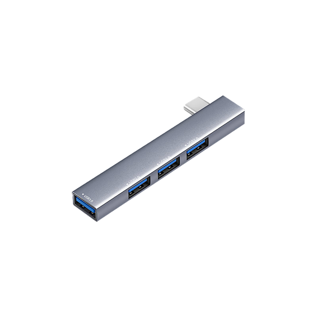 Розширювальний док-станційний спліттер Isky Type-C на USB 3.0, сумісний з 4-портовим USB-хабом, USB-хабом-адаптером для ноутбука - Фото 4 Розширювальний док-станційний спліттер Isky Type-C на USB 3.0, сумісний з 4-портовим USB-хабом, USB-хабом-адаптером для ноутбука - зображення 4