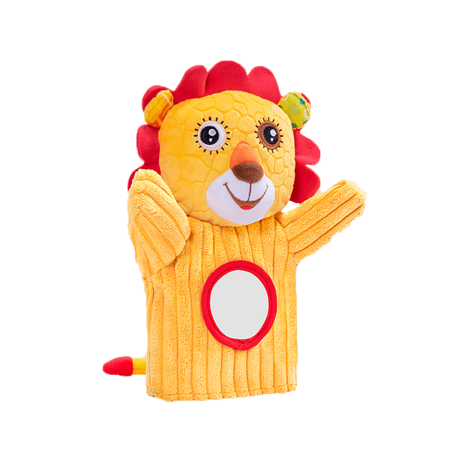 Іграшка для немовлят та немовлят Jollybaby, плюшева лялька, заспокійлива лялька на руку, плюшева лялька-тварина, м'яка іграшка, лялька-лева - Фото 4 Іграшка для немовлят та немовлят Jollybaby, плюшева лялька, заспокійлива лялька на руку, плюшева лялька-тварина, м'яка іграшка, лялька-лева - изображение 4
