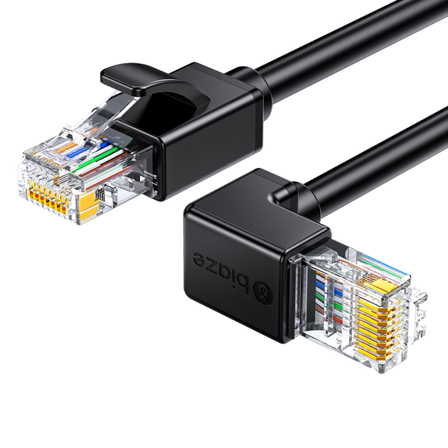 Патч-корд Biaze Cat 6 1 Гбит/с 10 м Черный - изображение 4