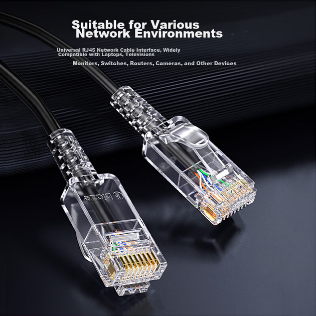 Патч-корд Biaze WX21 Cat 6a 10 Гбит/с 20 м Белый - изображение 9