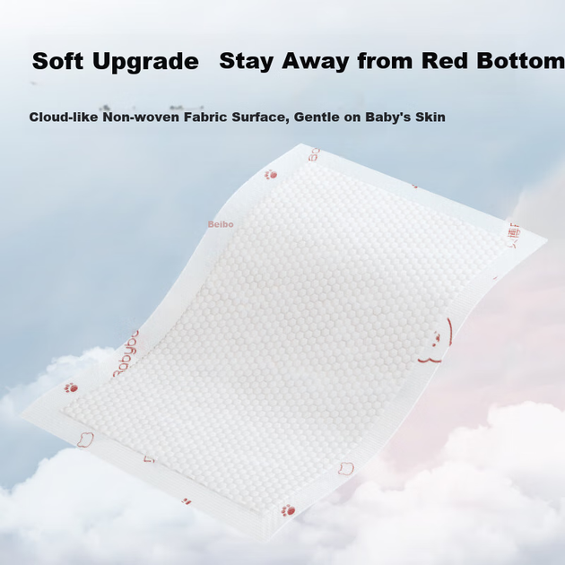 Одноразовые пеленальные коврики Beiboshi Babybox, 35*45 см, для ухода за ребенком, водонепроницаемые, дышащие, впитывающие, 50 штук, размер M. - Фото 7 Одноразовые пеленальные коврики Beiboshi Babybox, 35*45 см, для ухода за ребенком, водонепроницаемые, дышащие, впитывающие, 50 штук, размер M. - изображение 7