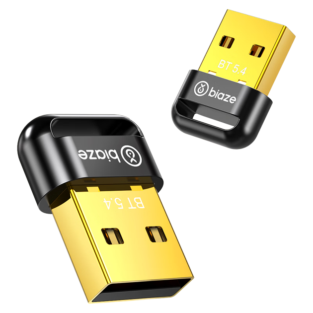 Мережевий адаптер Biaze USB Bluetooth 5.4 / USB / Blue - Фото 4 Мережевий адаптер Biaze USB Bluetooth 5.4 / USB / Blue - зображення 4