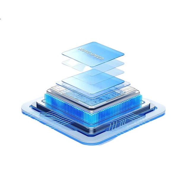 Флеш-накопичувач MOVE SPEED 16 ГБ USB 2.0, USB-накопичувач для торгів та тендерів, USB-накопичувач для офісу та бізнесу, портативний USB-накопичувач для автомобільного комп'ютера, компактний портативний міні-металевий USB-накопичувач, серія Tie San Jiao - изображение 2