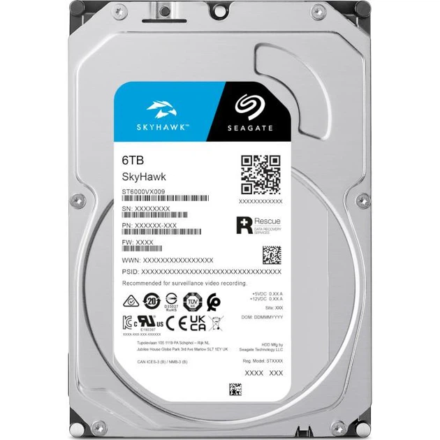 Жорсткий диск Seagate 3.5 6TB (ST6000VX009) - Фото 1 Жорсткий диск Seagate 3.5 6TB (ST6000VX009) - зображення 1