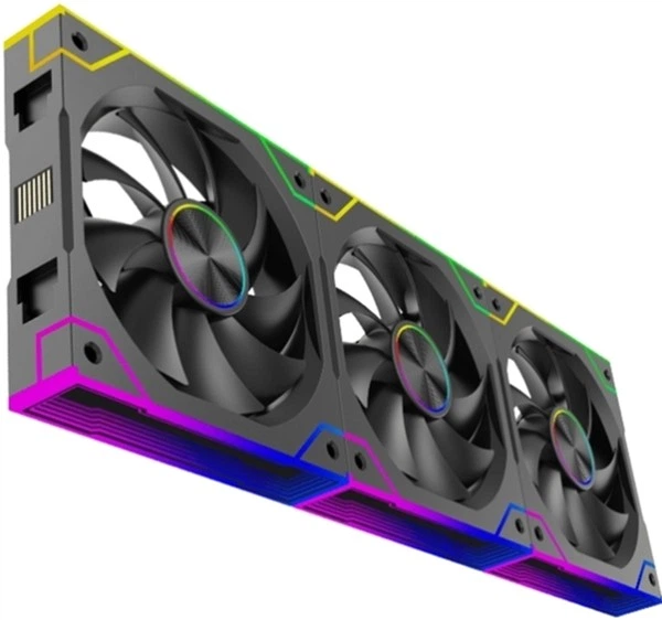 Вентилятор Xilence GAMING XPF360.ARGB PWM 3 шт Black (XF072) - Фото 2 Вентилятор Xilence GAMING XPF360.ARGB PWM 3 шт Black (XF072) - зображення 2