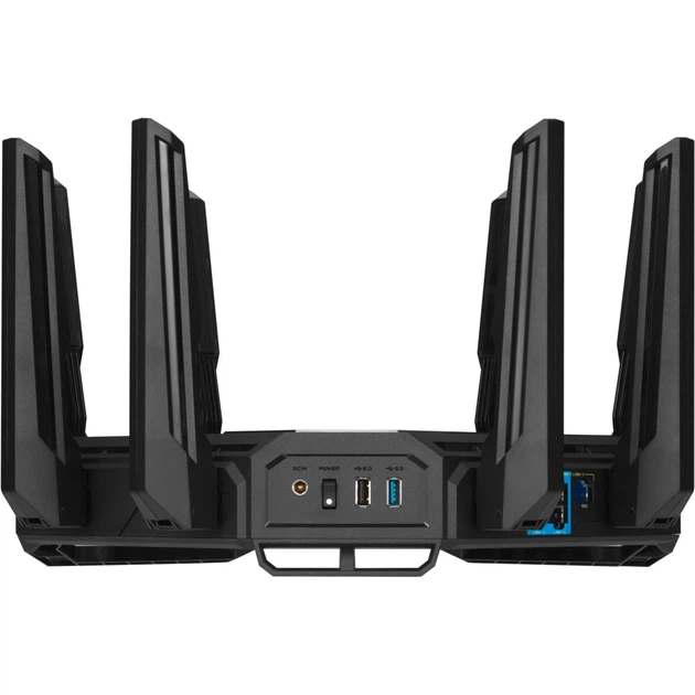 Бездротовий маршрутизатор Asus ROG Rapture GT-BE19000 (90IG0850-MO9A0V) - Фото 6 Бездротовий маршрутизатор Asus ROG Rapture GT-BE19000 (90IG0850-MO9A0V) - изображение 6