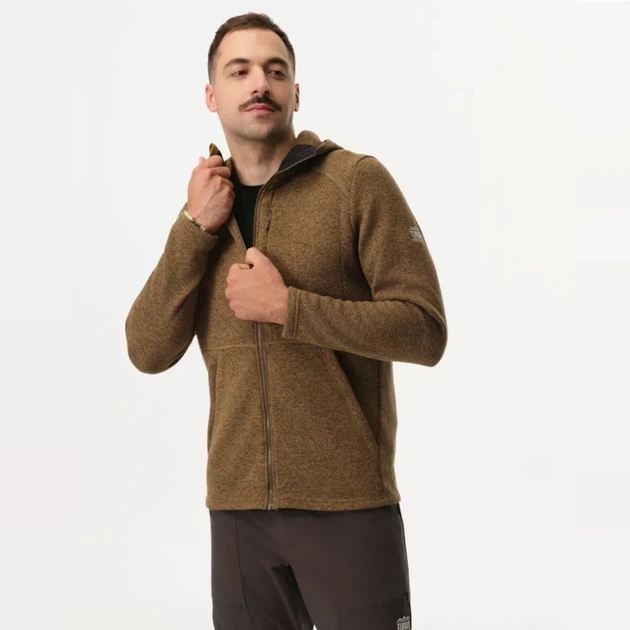 Флісова кофта Turbat Dreamer Hood Mns Коричневий XXXL - зображення 6