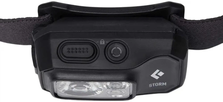 Налобний ліхтар Black Diamond Storm 450 450 lm IP67 для походів з PowerTap Black - зображення 3