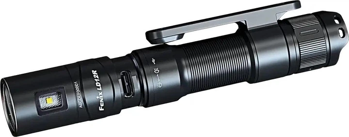 Ліхтар Fenix LD12R EDC двосторонній 600 лм USB Type-C IP68 анодований алюміній - Фото 1 Ліхтар Fenix LD12R EDC двосторонній 600 лм USB Type-C IP68 анодований алюміній - зображення 1