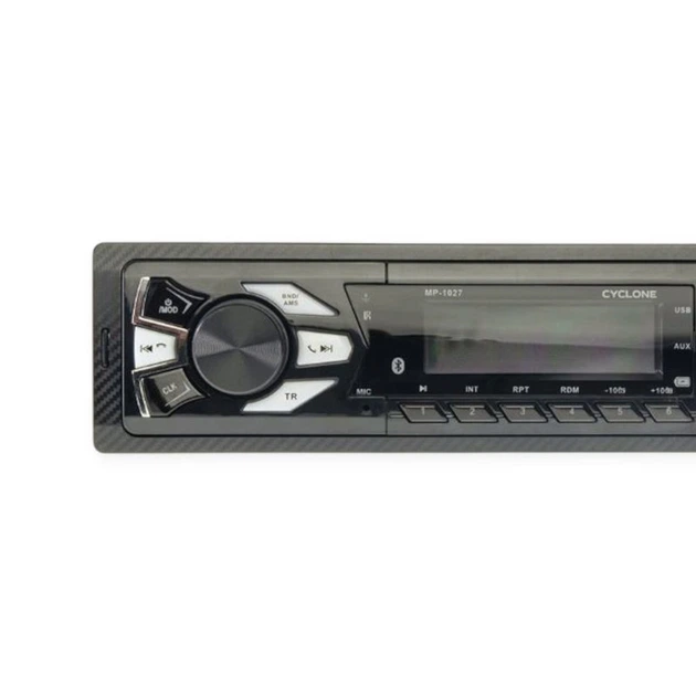 Магнитола Cyclone MP-1027 FM, USB, USB для зарядки 2А, microSD, AUX, MP3, WMA, BT, мультиколор, Car Radio - Фото 4 Магнитола Cyclone MP-1027 FM, USB, USB для зарядки 2А, microSD, AUX, MP3, WMA, BT, мультиколор, Car Radio - изображение 4