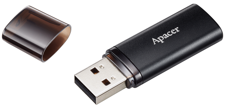 Флеш накопичувач Apacer AH25B 32GB USB 3.2 (AP32GAH25BB-1) Чорний - изображение 3