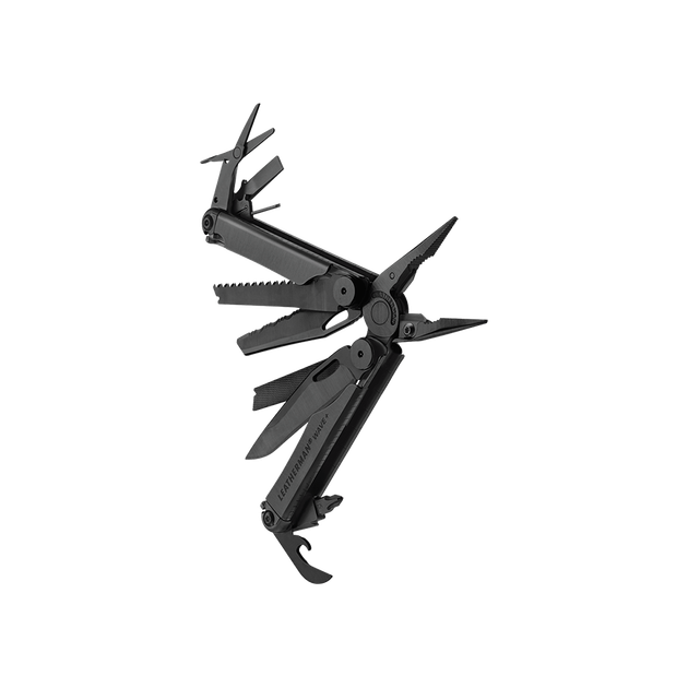 Мультиінструмент Leatherman Wave Plus Black, нейлоновий чохол Molle - зображення 3
