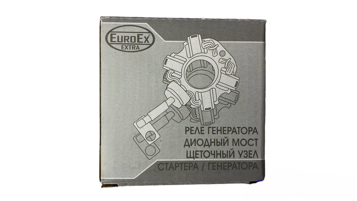 Щітковий вузол стартера Lanos (8 кл) 1.5 (0.8кВт) EuroEx - зображення 3
