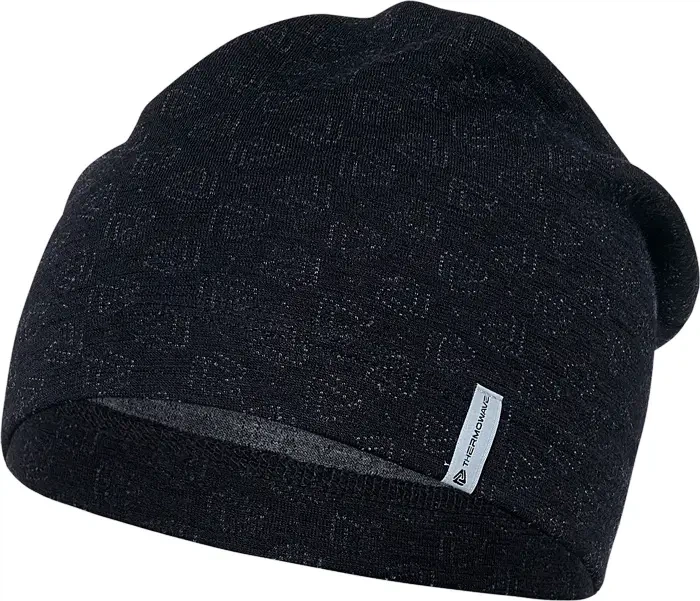 Шапка Thermowave Merino Train Beanie S/M Черный - Фото 1 Шапка Thermowave Merino Train Beanie S/M Черный - изображение 1