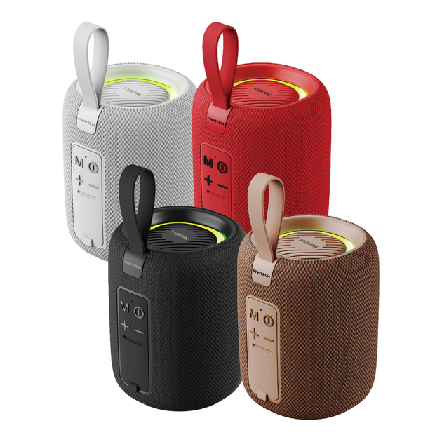 Портативная колонка FANTECH BS157 NeraBox Bluetooth 5.4 влагозащита RGB подсветка серый - изображение 4