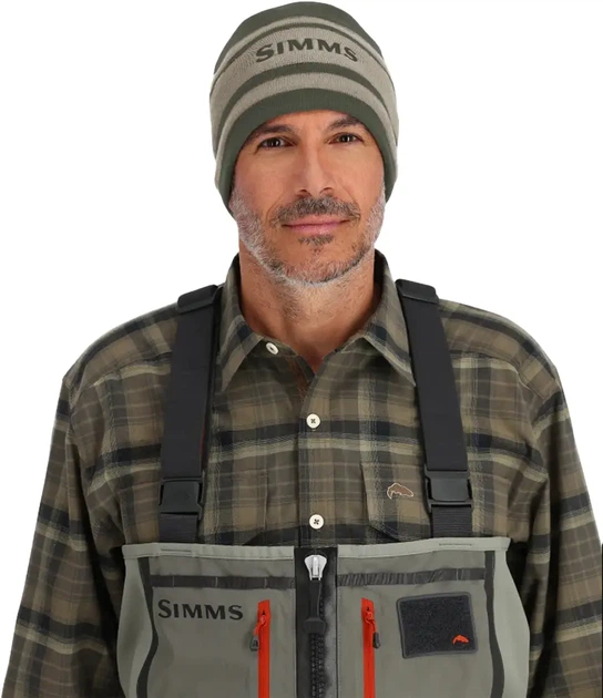 Шапка Simms Hayward Wool Beanie One size Dark Olive - Фото 2 Шапка Simms Hayward Wool Beanie One size Dark Olive - изображение 2