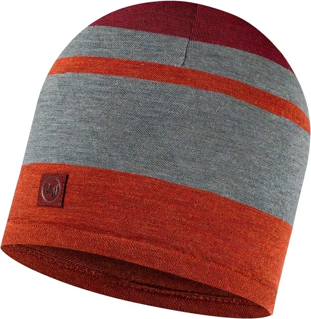 Шапка Buff Merino Move Beanie Mahogany - Фото 1 Шапка Buff Merino Move Beanie Mahogany - изображение 1
