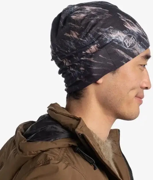 Шапка Buff Polar&Ecostretch Beaney Blase Black - изображение 3
