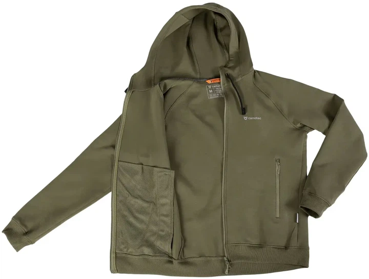 Толстовка Camotec FitPro Zip XXL olive - изображение 9
