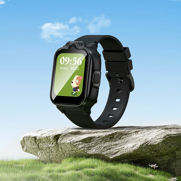 Дитячий смарт-годинник Hoco Y104 4G GPS з камерою й GPS для активних дітей із силіконовим ремінцем синій - Фото 8 Дитячий смарт-годинник Hoco Y104 4G GPS з камерою й GPS для активних дітей із силіконовим ремінцем синій - зображення 8