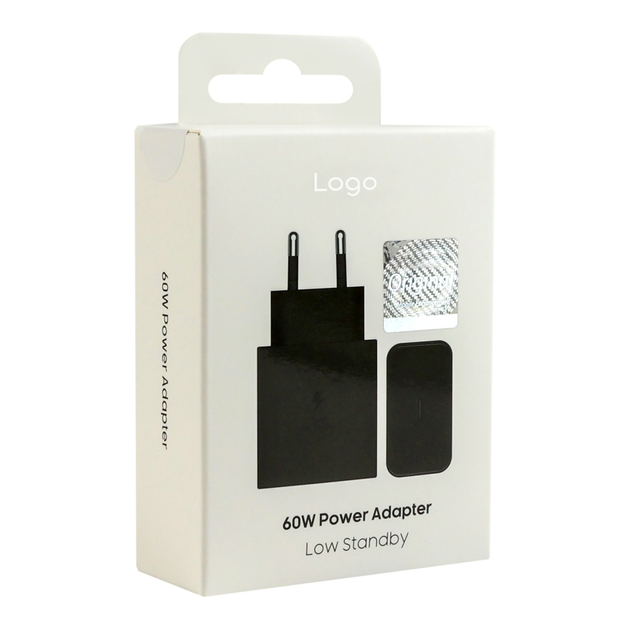 Сетевое зарядное устройство Power Delivery 2.0 для Samsung 1USB-C 60Вт черный с быстрой зарядкой - изображение 4
