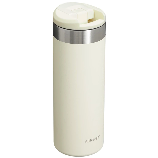 Термокружка 470мл, нержавіюча сталь STANLEY Fliptop Mug Cream Gloss 10-10788-105 - Фото 2 Термокружка 470мл, нержавіюча сталь STANLEY Fliptop Mug Cream Gloss 10-10788-105 - изображение 2