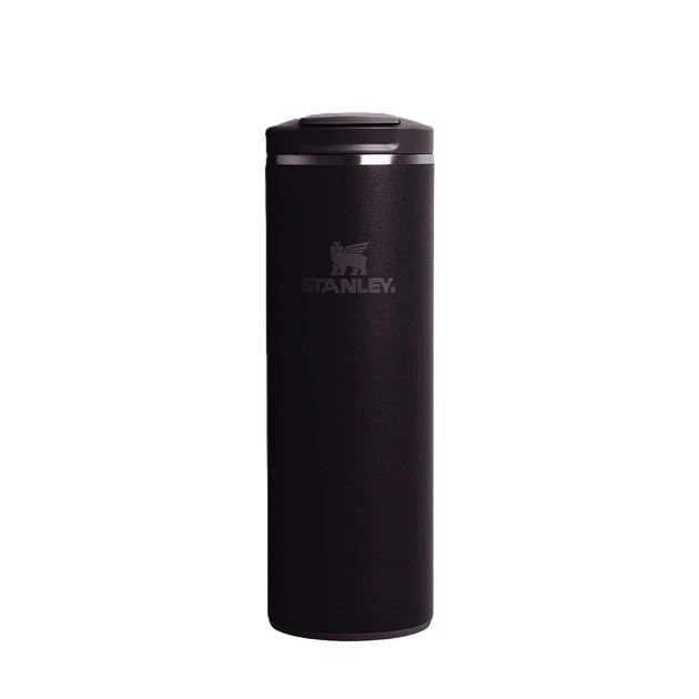 Термокружка 470мл, нержавіюча сталь STANLEY Fliptop Mug Black 2.0 10-13062-011 - Фото 1 Термокружка 470мл, нержавіюча сталь STANLEY Fliptop Mug Black 2.0 10-13062-011 - зображення 1