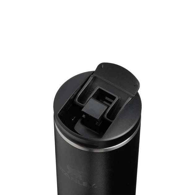 Термокружка 470мл, нержавіюча сталь STANLEY Fliptop Mug Black 2.0 10-13062-011 - Фото 3 Термокружка 470мл, нержавіюча сталь STANLEY Fliptop Mug Black 2.0 10-13062-011 - зображення 3