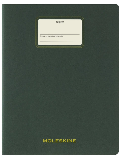 Записная книжка Moleskine Cahier Student XXL, Линейка Миртовый зеленый (CHSTU71K15) 8056999276881 - Фото 3 Записная книжка Moleskine Cahier Student XXL, Линейка Миртовый зеленый (CHSTU71K15) 8056999276881 - изображение 3