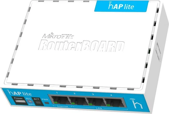 Бездротовий маршрутизатор Mikrotik hAP lite RB941-2ND - зображення 4