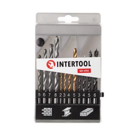 Набор для мастера INTERTOOL: шуруповерт WT-0318 + головки ET-8100 + сверла SD-0112 - Фото 2 Набор для мастера INTERTOOL: шуруповерт WT-0318 + головки ET-8100 + сверла SD-0112 - изображение 2