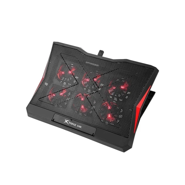 Держатель для ноутбука Xtrike FN-811 до 17 дюймов 2 USB 2 скорости Черный (FN-811) - Фото 2 Держатель для ноутбука Xtrike FN-811 до 17 дюймов 2 USB 2 скорости Черный (FN-811) - изображение 2