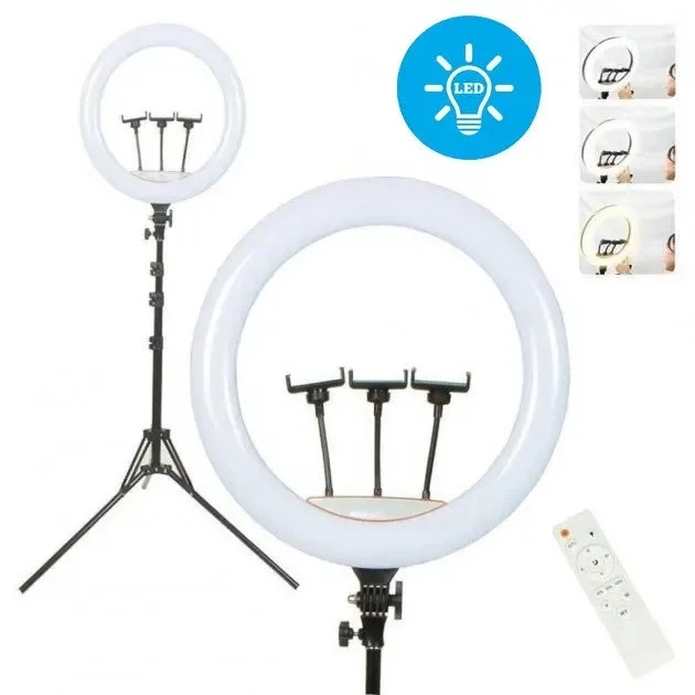 Студийное светло Ring Lamp кольцевое 45 см (LJJ-45) - изображение 3