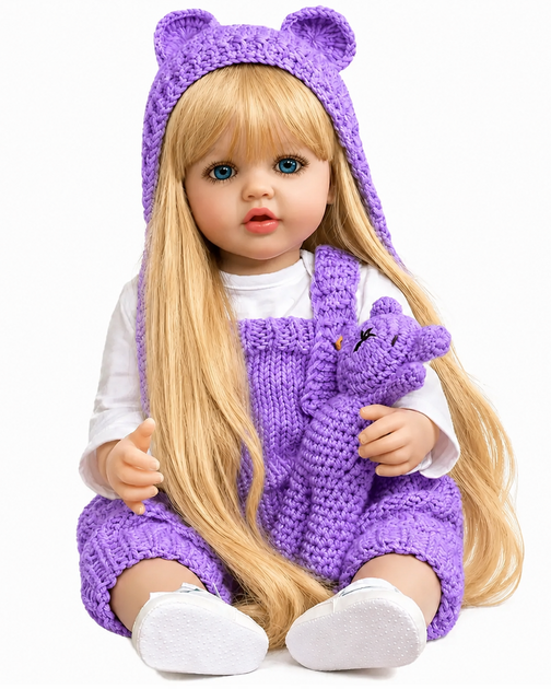 Реалистичная кукла Реборн 55 см полностью виниловая Doll Reborn Baby Born К0100317 - Фото 1 Реалистичная кукла Реборн 55 см полностью виниловая Doll Reborn Baby Born К0100317 - изображение 1
