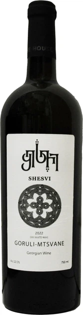 Вино Shesvi Горули-Мцване белое сухое 0.75 л 12% (4860104901049) - Фото 1 Вино Shesvi Горули-Мцване белое сухое 0.75 л 12% (4860104901049) - изображение 1