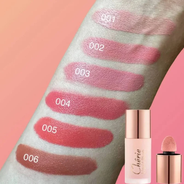 topface Рум'яна рідкі Cherie 01 Cotton Candy 6 мл - изображение 2