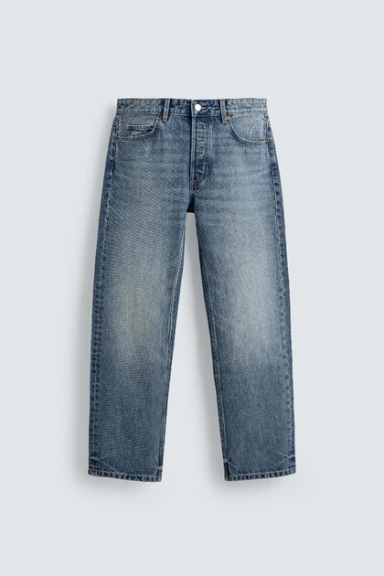 Джинси ZARA Regular Fit синій 4048/440/427 31 - изображение 7