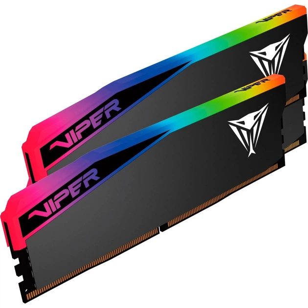 Модуль памяти DDR5 Patriot Viper Elite 5 Ultra RGB 2x32GB 6000MHz Matte Black (VEUR564G6028K) [175555] - изображение 3